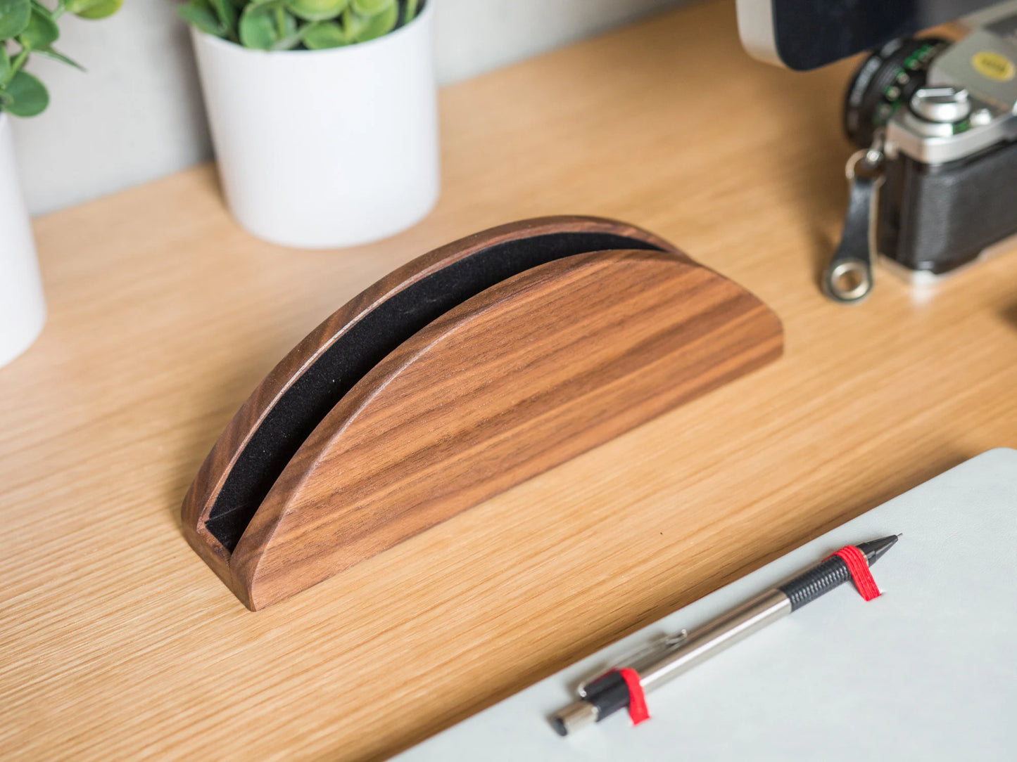 Vertical Laptop Stand and Holder, Macbook Pro, Macbook Air Docking Station, Office Organizer, Unique Gift