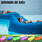 12 Colors High Quality Outdoor Sofa Inflatable Sofa Portable Sleeping Bag Foldable Air Sofa Bed Air Sofa