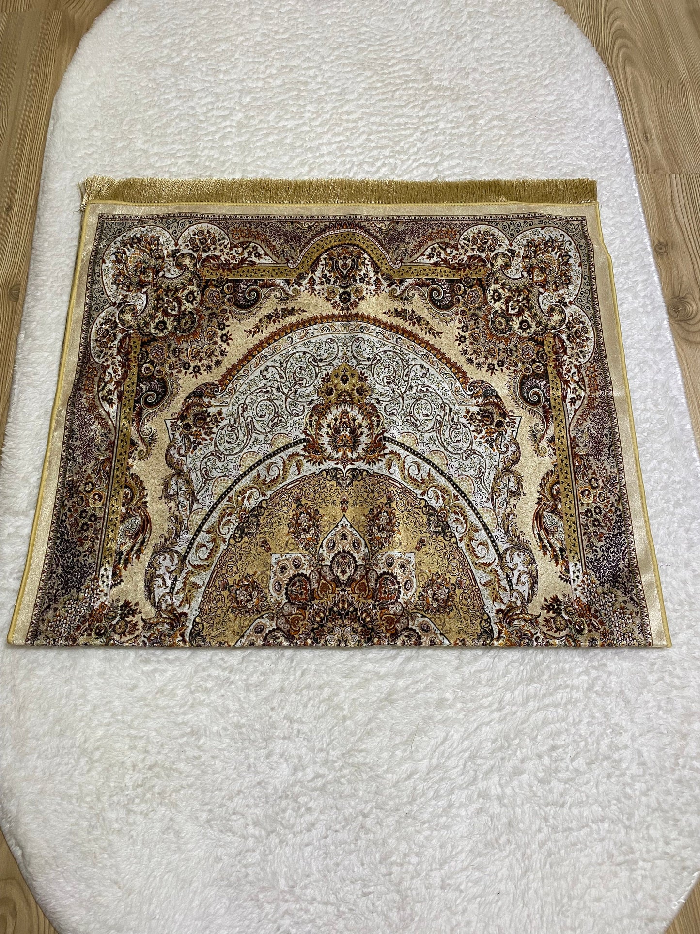 Luxury Prayer Mat, Ramadan Gift, Prayer Rug for Muslim, Sajadah, Premium Islamic Favors Gift, Eid Gift, Wedding Gift, Janamaz, Hajj Gift