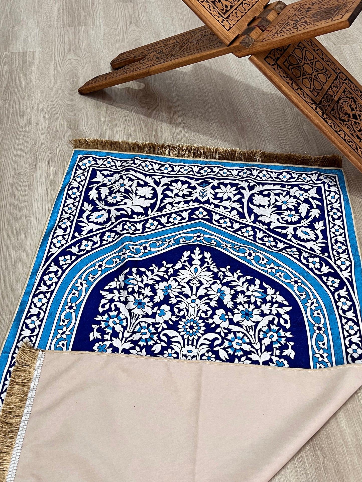 Prayer Rug for Muslim | Prayer Mat | Gebetsteppich | Luxury Prayer Rug | Janamaz | Ramadan Gift | Eid Gift | Wedding Gift