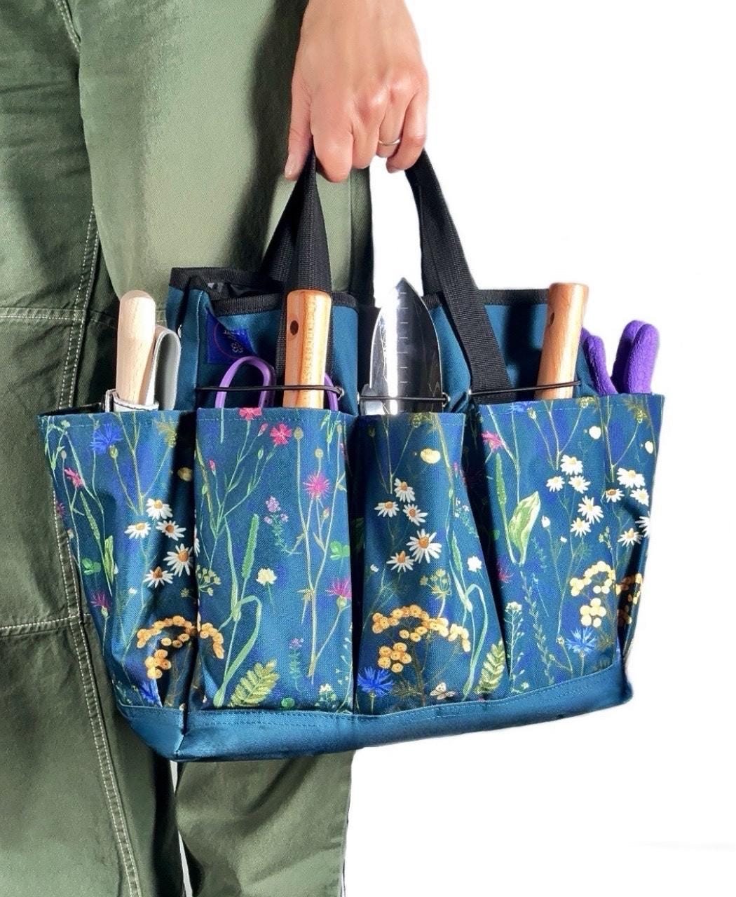 Gardening Tool Bag and Tote, Tool Bag, Gift for Gardener, Garden Tool Organizer, Garden Tote Bag