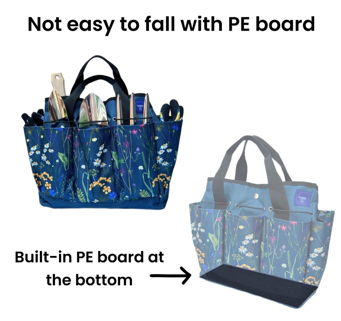 Gardening Tool Bag and Tote, Tool Bag, Gift for Gardener, Garden Tool Organizer, Garden Tote Bag