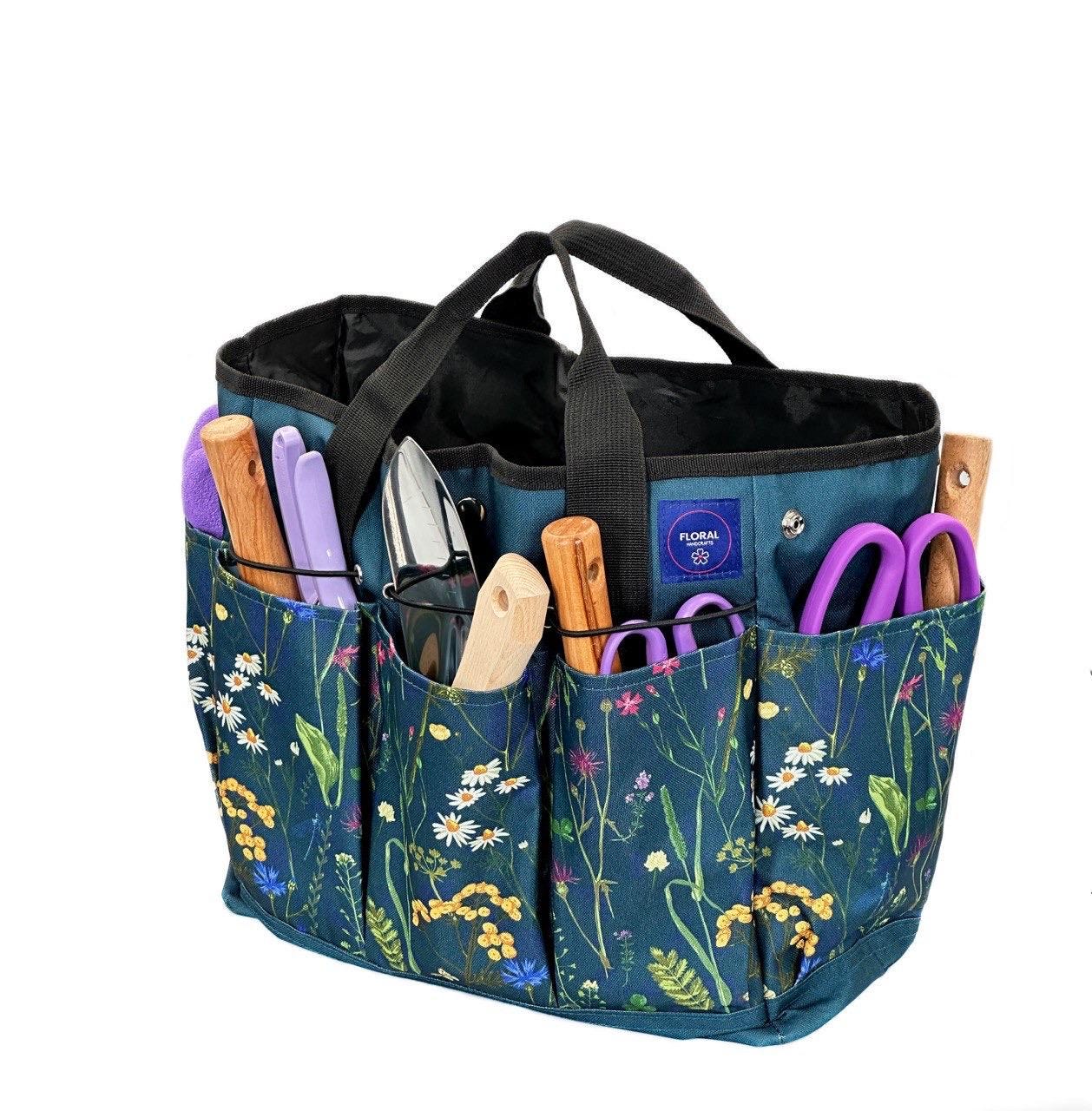Gardening Tool Bag and Tote, Tool Bag, Gift for Gardener, Garden Tool Organizer, Garden Tote Bag