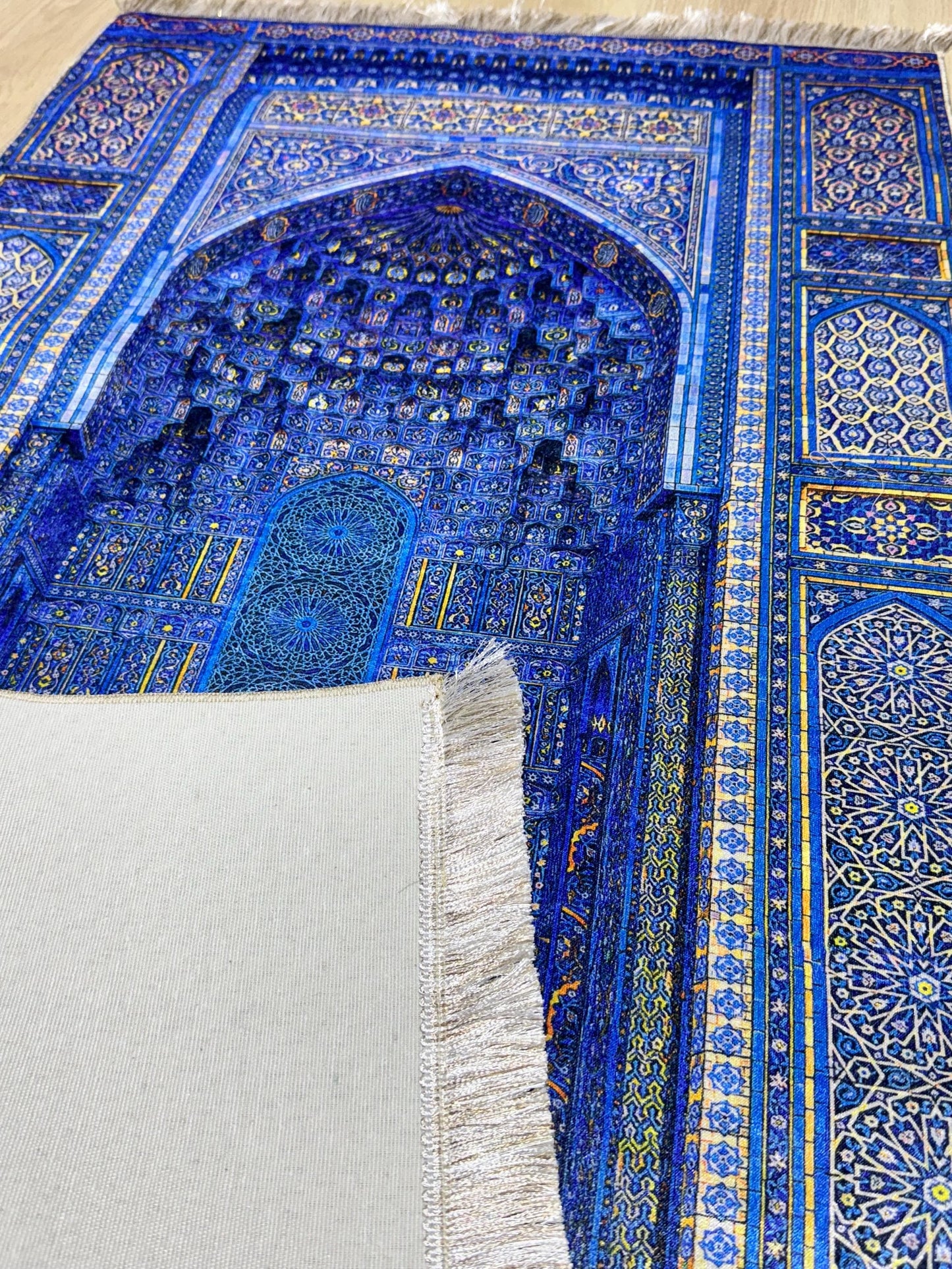 Prayer Rug for Muslim | Prayer Mat | Gebetsteppich | Luxury Prayer Rug | Janamaz | Ramadan Gift | Eid Gift | Wedding Gift