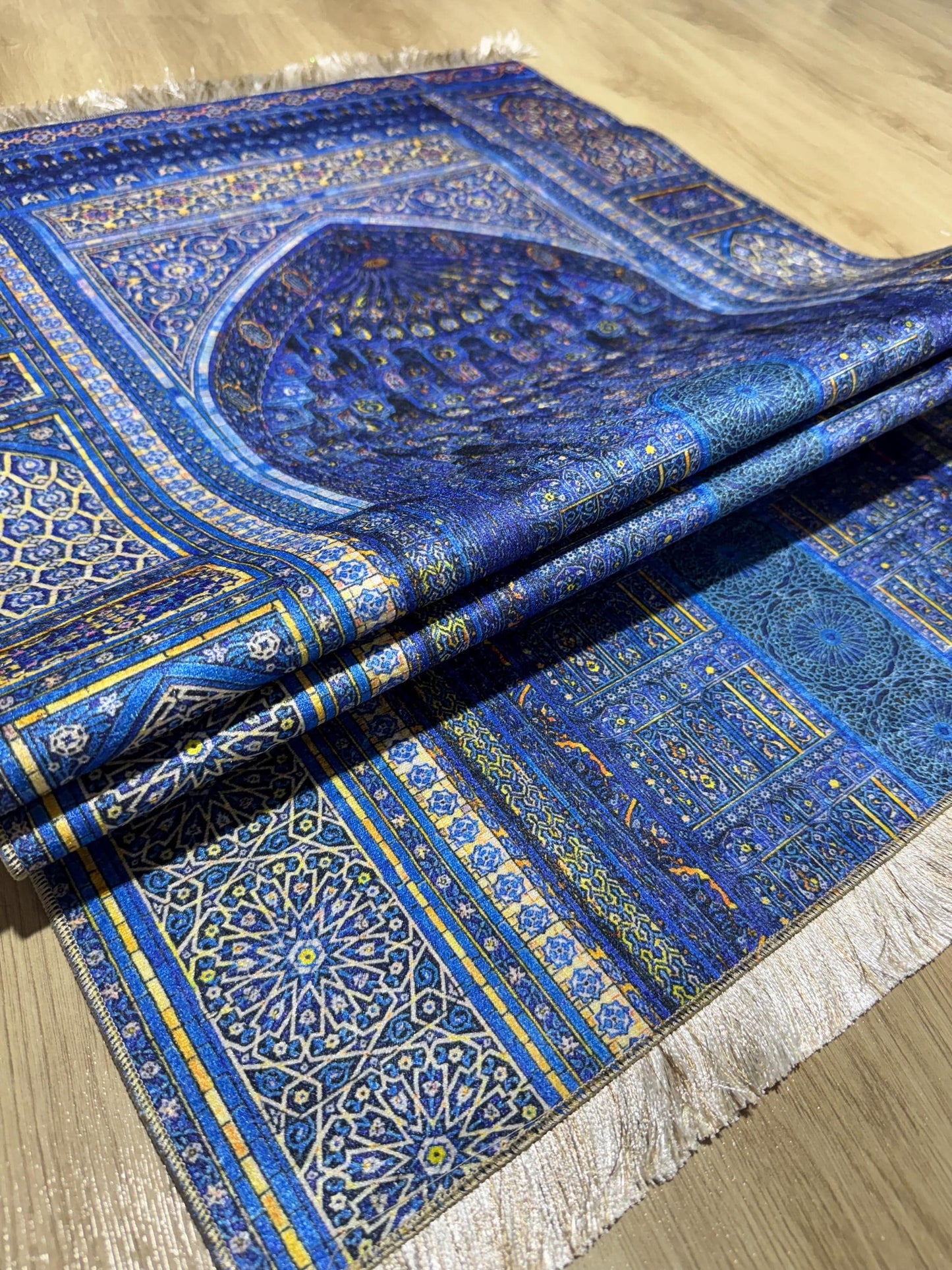 Prayer Rug for Muslim | Prayer Mat | Gebetsteppich | Luxury Prayer Rug | Janamaz | Ramadan Gift | Eid Gift | Wedding Gift