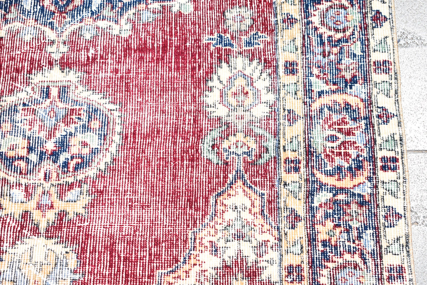 Free Shipping, Turkish Rug, Oushak Rug, Bohemian Rug, Free Shipping 3.8 X 6.5 Ft , Turkey Rug, Boho Decor , Rustic Rug , Area Rug, ZDA0393