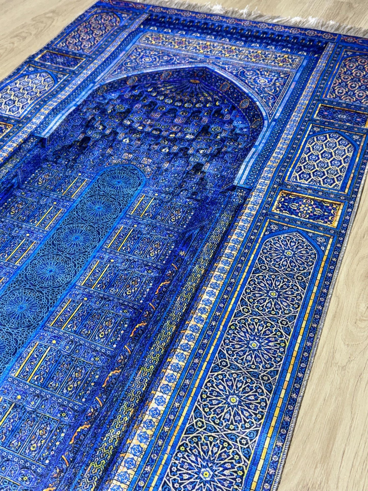 Prayer Rug for Muslim | Prayer Mat | Gebetsteppich | Luxury Prayer Rug | Janamaz | Ramadan Gift | Eid Gift | Wedding Gift