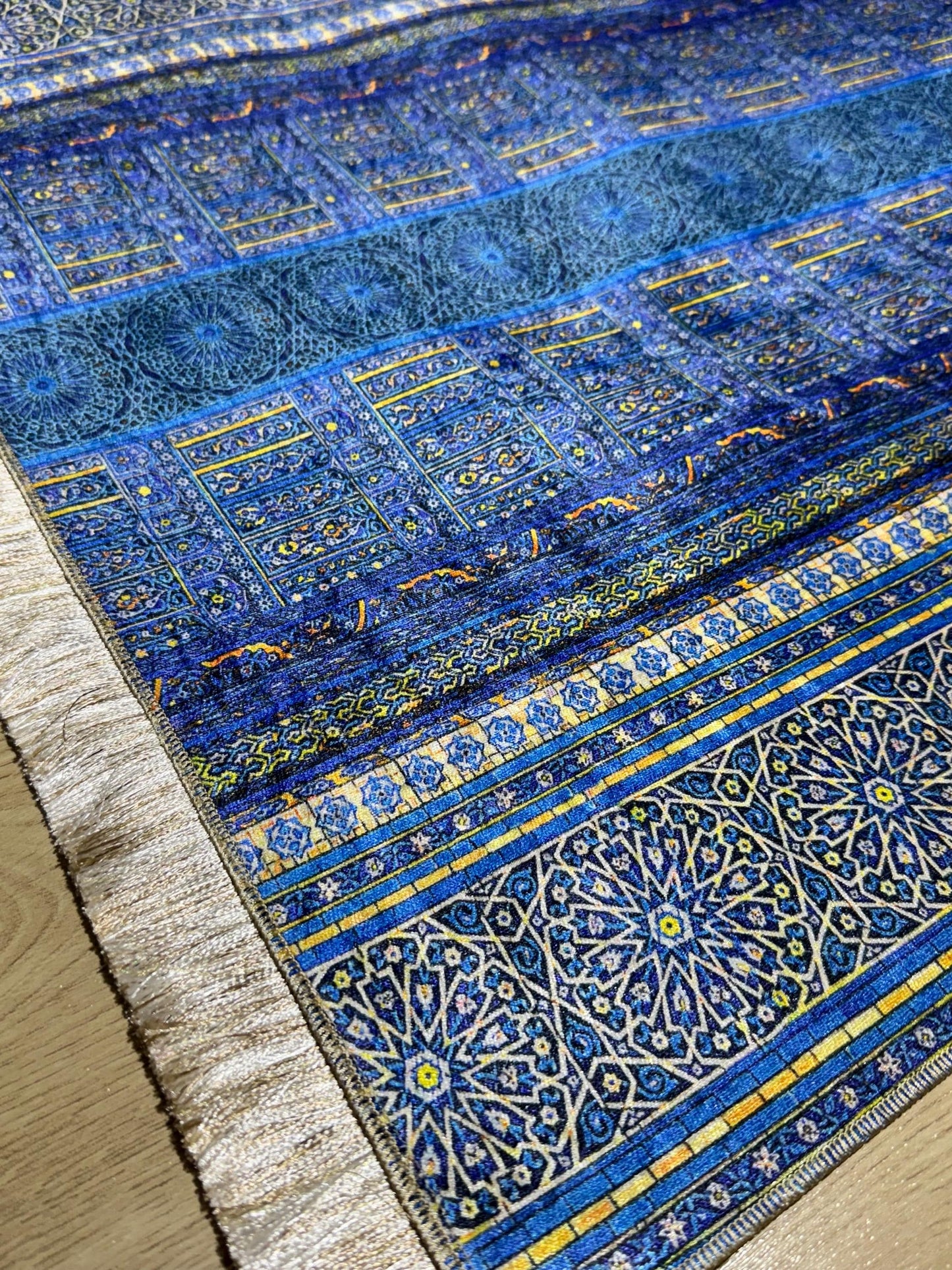 Prayer Rug for Muslim | Prayer Mat | Gebetsteppich | Luxury Prayer Rug | Janamaz | Ramadan Gift | Eid Gift | Wedding Gift