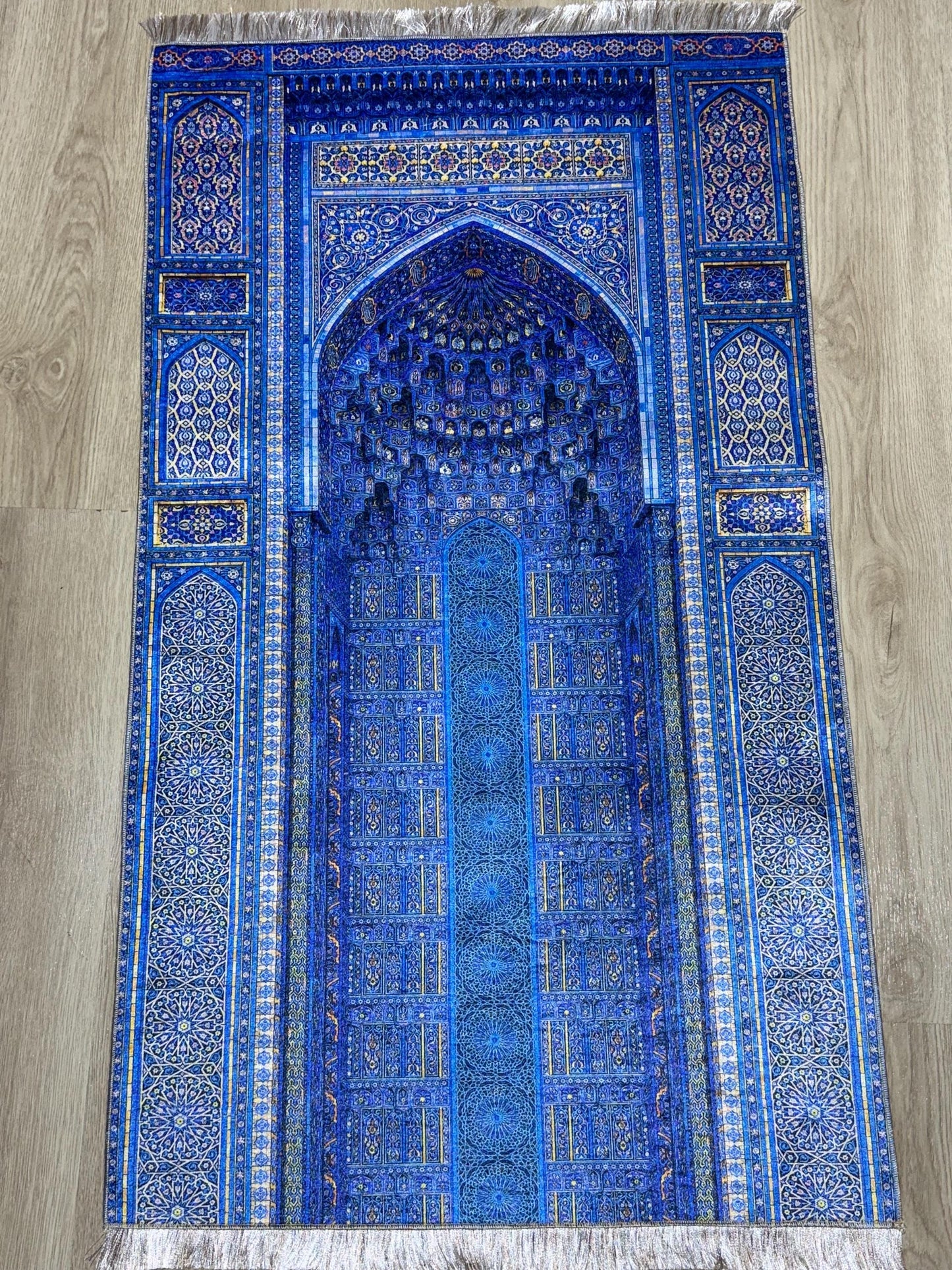 Prayer Rug for Muslim | Prayer Mat | Gebetsteppich | Luxury Prayer Rug | Janamaz | Ramadan Gift | Eid Gift | Wedding Gift