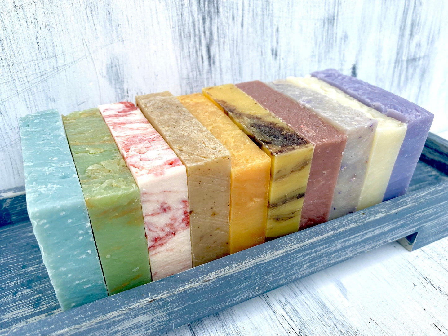 Premium Handmade Natural Soap Variety, Custom Gift Box Options, Plastic Free