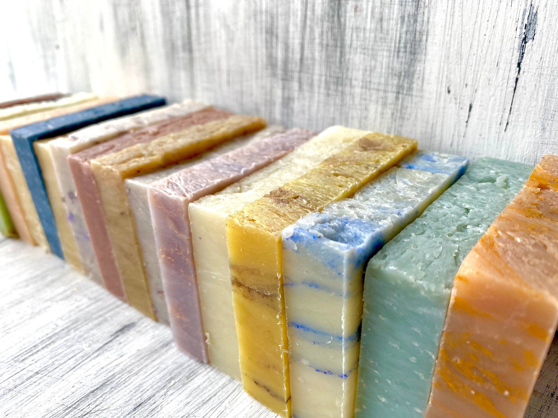 Premium Handmade Natural Soap Variety, Custom Gift Box Options, Plastic Free