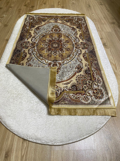Luxury Prayer Mat, Ramadan Gift, Prayer Rug for Muslim, Sajadah, Premium Islamic Favors Gift, Eid Gift, Wedding Gift, Janamaz, Hajj Gift
