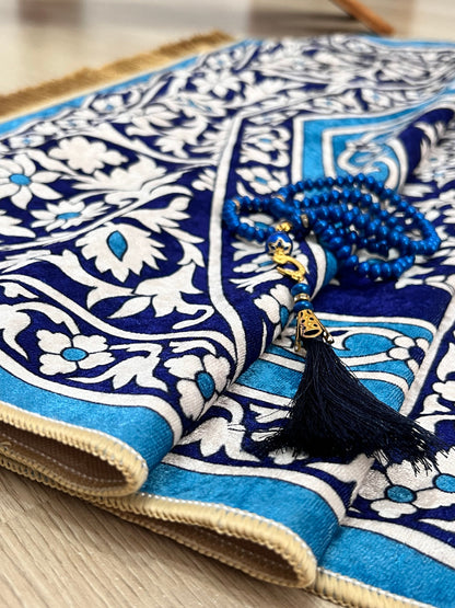 Prayer Rug for Muslim | Prayer Mat | Gebetsteppich | Luxury Prayer Rug | Janamaz | Ramadan Gift | Eid Gift | Wedding Gift