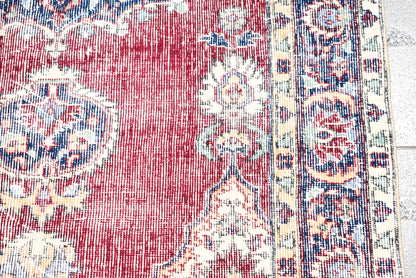 Free Shipping, Turkish Rug, Oushak Rug, Bohemian Rug, Free Shipping 3.8 X 6.5 Ft , Turkey Rug, Boho Decor , Rustic Rug , Area Rug, ZDA0393