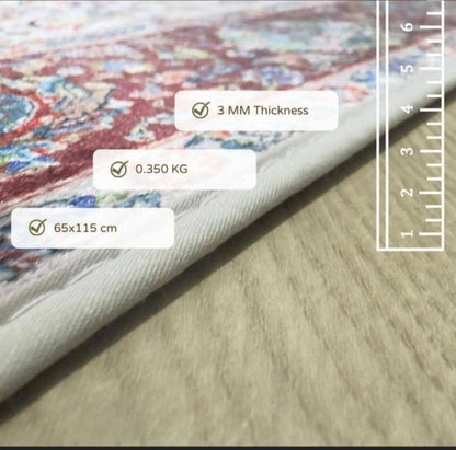 Prayer Rug for Muslim | Prayer Mat | Gebetsteppich | Luxury Prayer Rug | Janamaz | Ramadan Gift | Eid Gift | Wedding Gift