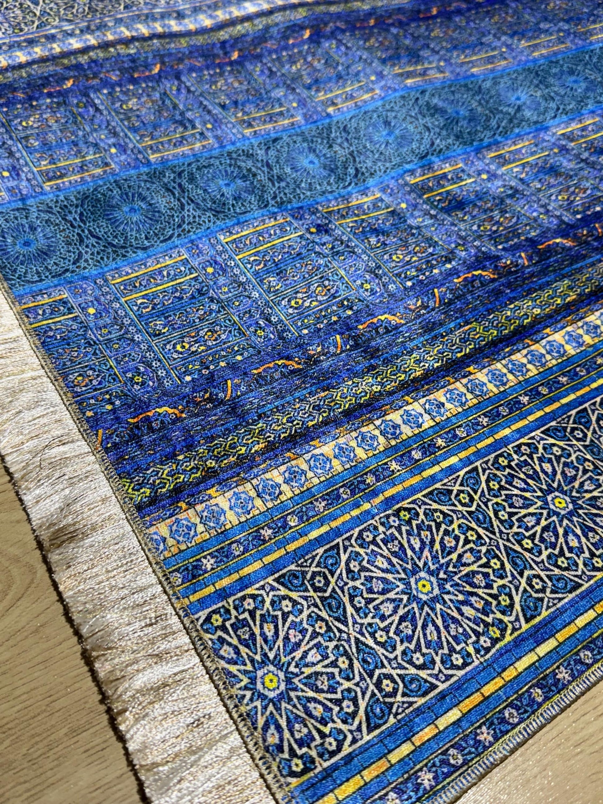 Prayer Rug for Muslim | Prayer Mat | Gebetsteppich | Luxury Prayer Rug | Janamaz | Ramadan Gift | Eid Gift | Wedding Gift